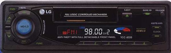 Автомагнитола LG TCC-8220
